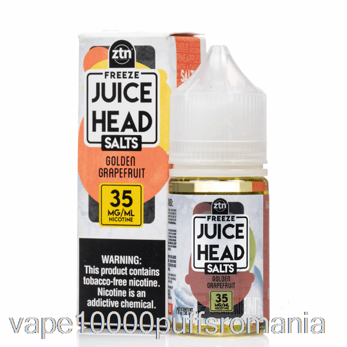 Vape Romania Freeze Golden Grapefruit - Saruri De Cap De Suc - 30ml 35mg